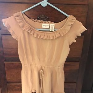 Light cap sleeve sweater